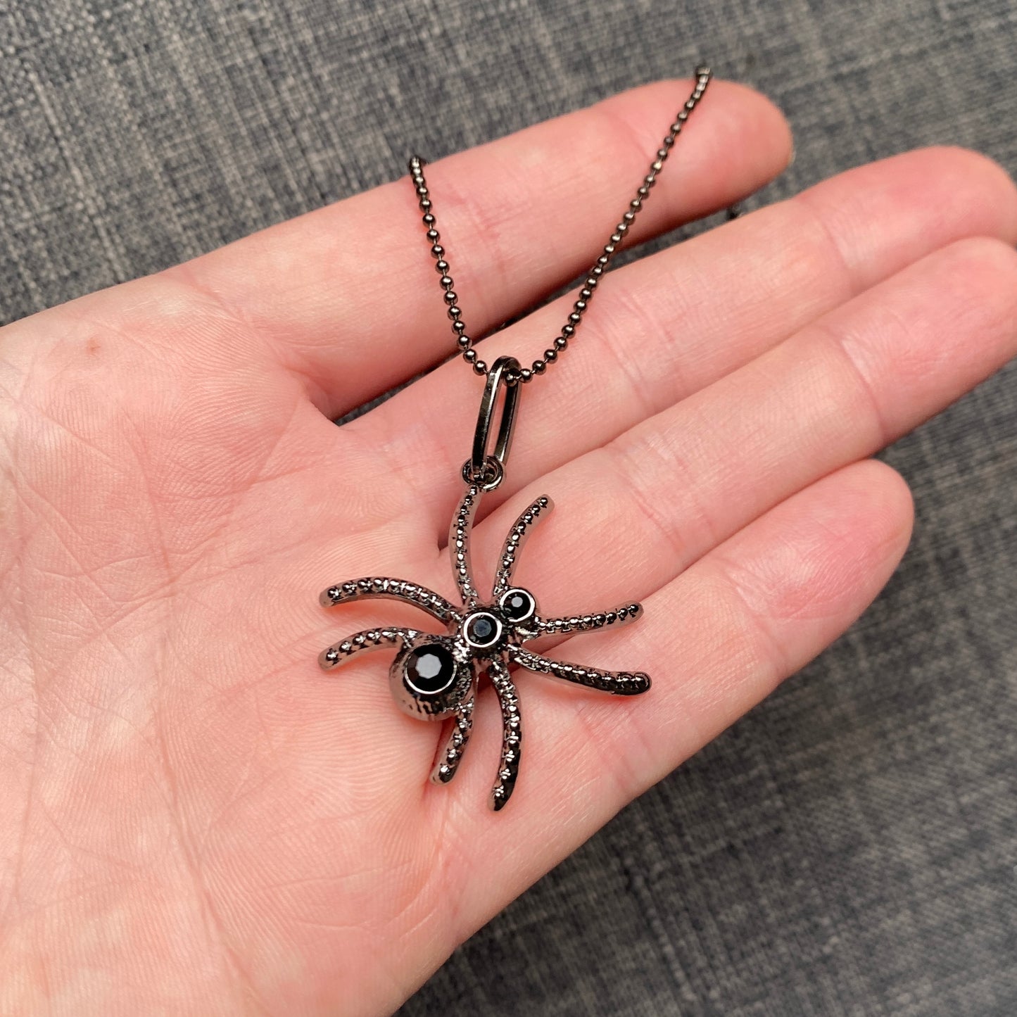 Collar araña.